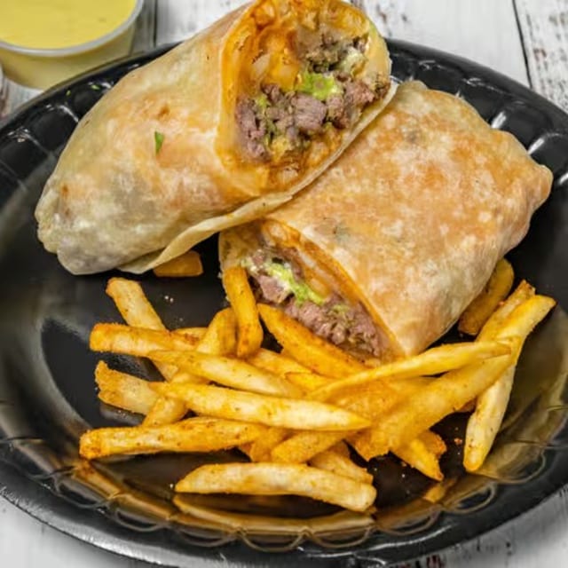 Cali Mex Burrito.