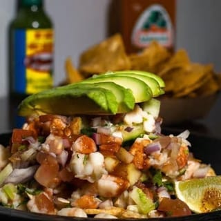 Tostada De Ceviche^