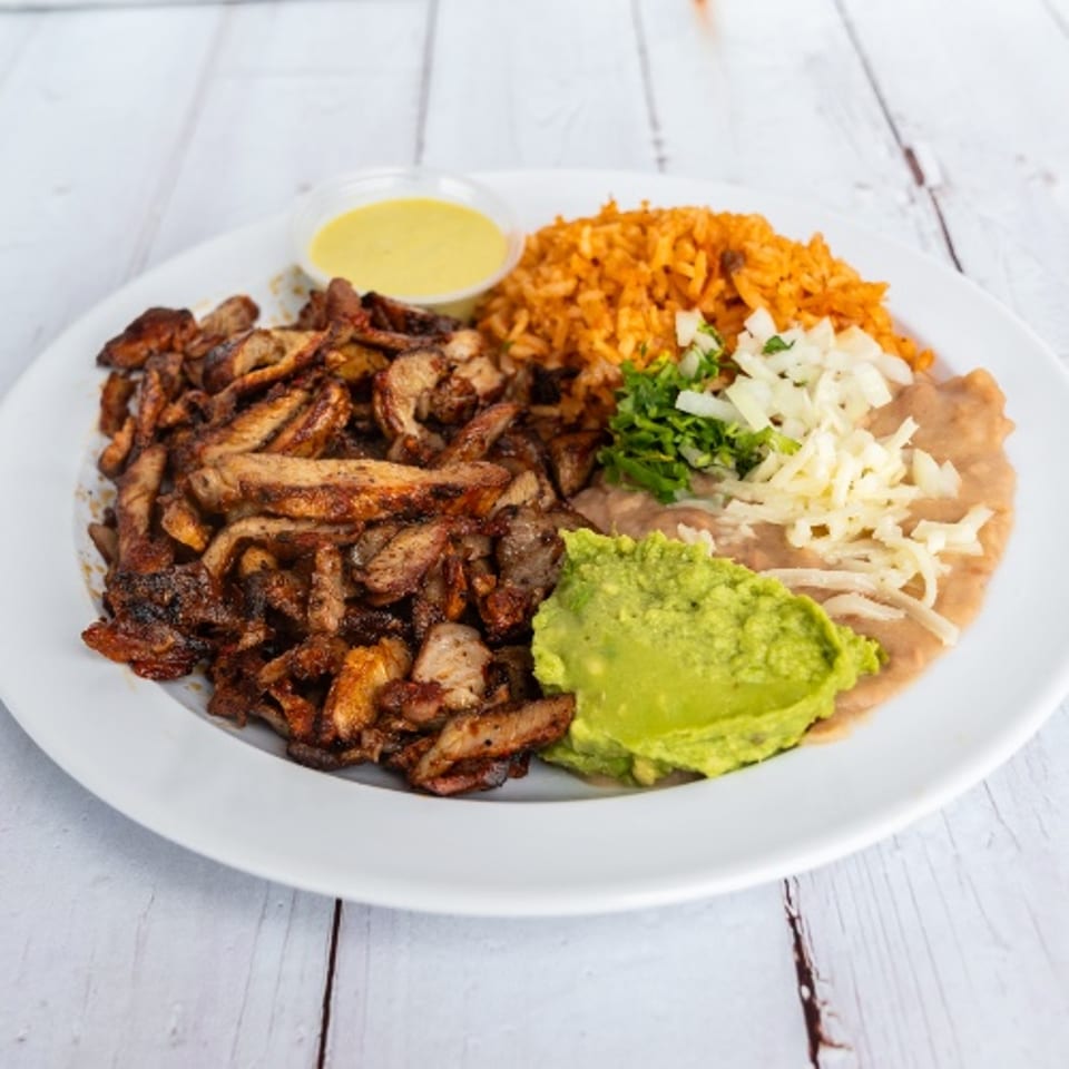 Al Pastor Dinner.