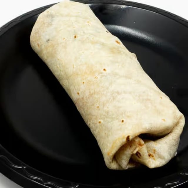 Sm Bean-Cheese & Rice Burr.