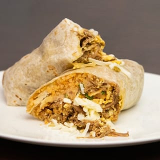 Bacon & Egg burrito^
