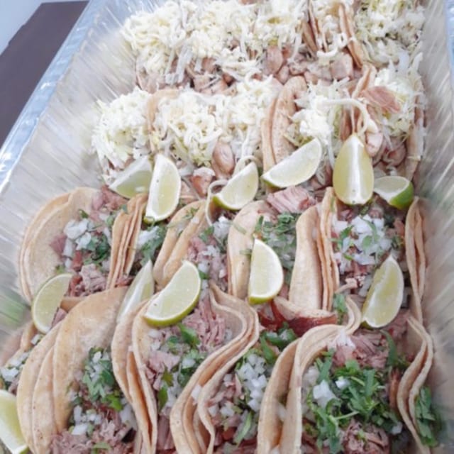 20 Soft Tacos Tray (4 Meat Option).