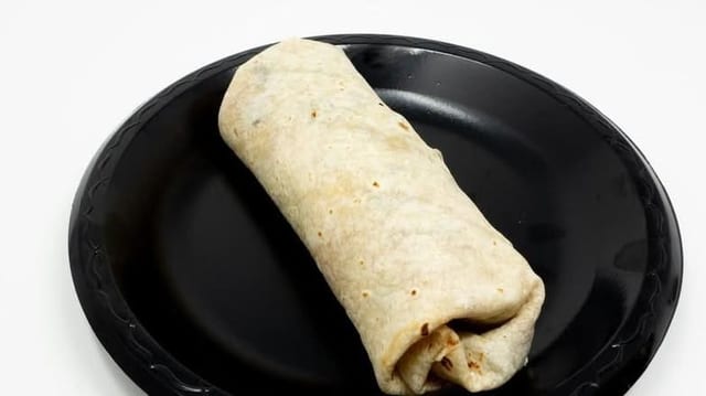 Small Bean & Cheese Burrito.